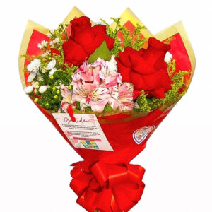 BUQUÊ DE 2 ROSAS