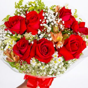 BUQUÊ DE 7 ROSAS