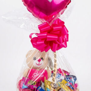 CESTA DE CHOCOLATE COM URSO