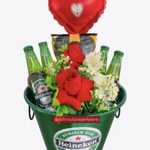 BALDE HEINEKEN COM ROSAS