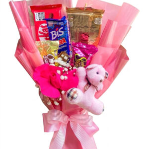 BUQUÊ DOCE AMOR (cor rosa)